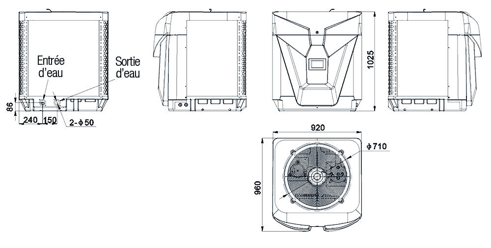 PAC AQP Turbo - schémas